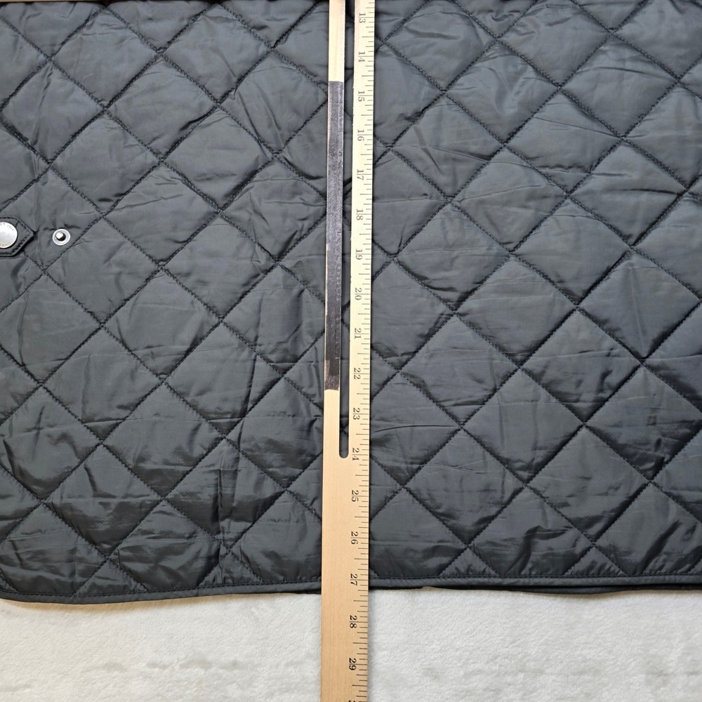 UNTUCKit Diamond Quilt Vest Mens Large Gray Lt Weight Wynwood‎ Zip & Snap - Picture 10 of 12